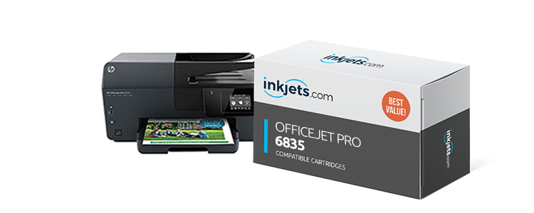HP OfficeJet Pro 6835 Ink – Inkjets.com