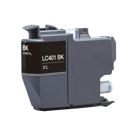 Compatible Brother LC401XLBK High Yield Black Ink Cartridge
