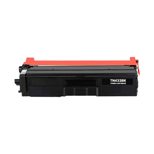 Brother TN433BK Black High-Yield Compatible Toner Cartridge