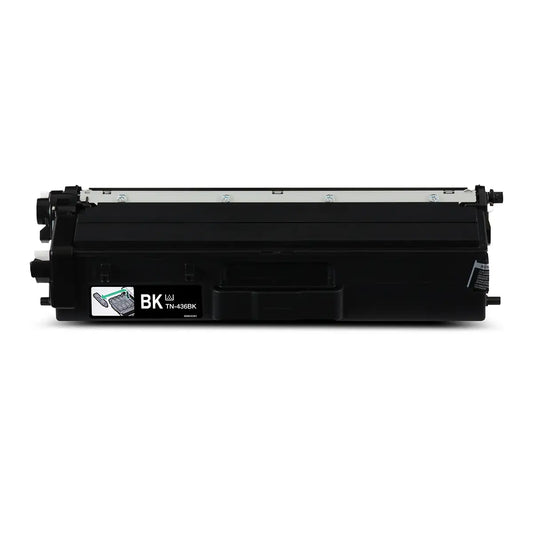 Brother TN436BK Black Super High-Yield Compatible Toner Cartridge