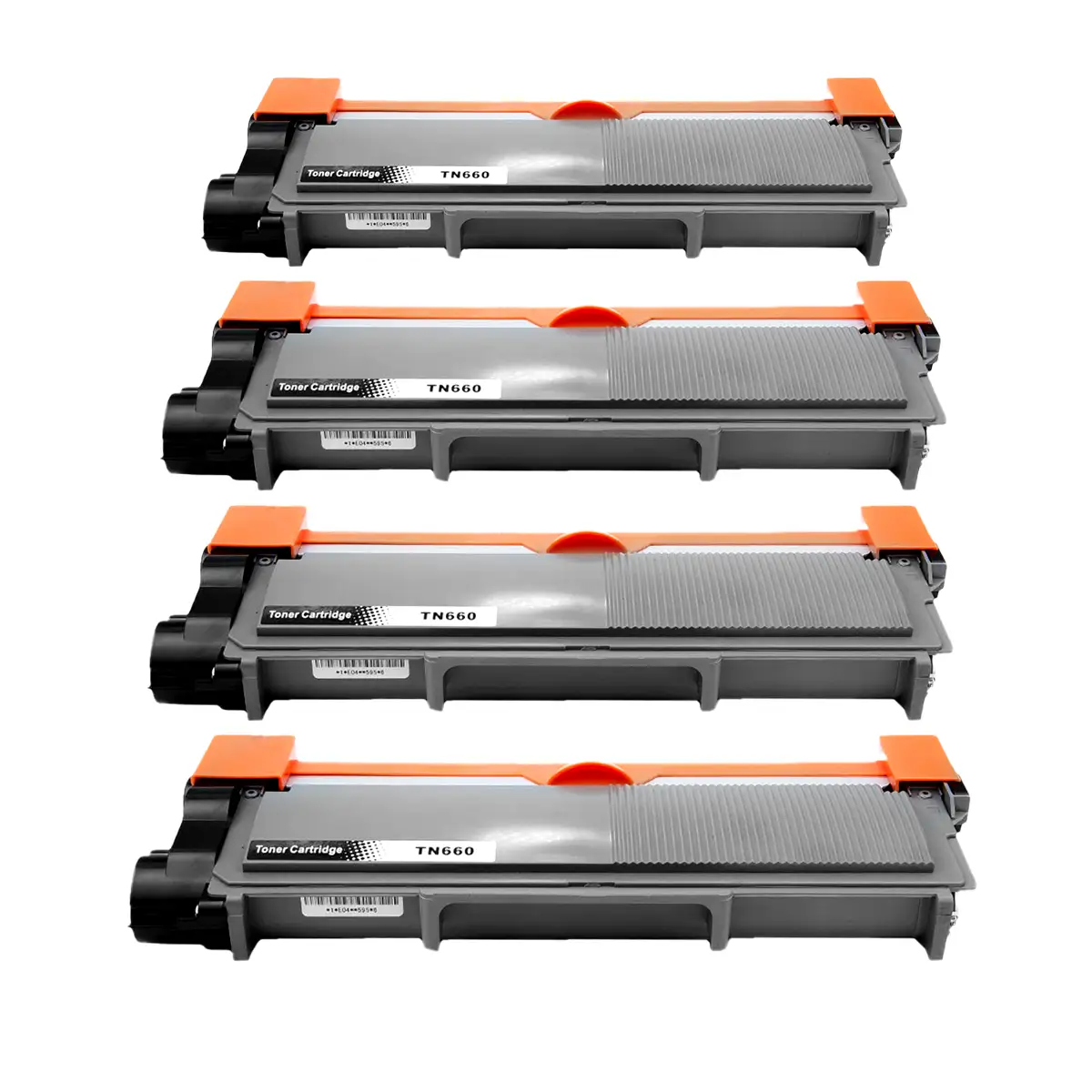 Brother TN660 (Replaces TN630) Black Compatible High-Yield Toner Cartridge 4-Pack