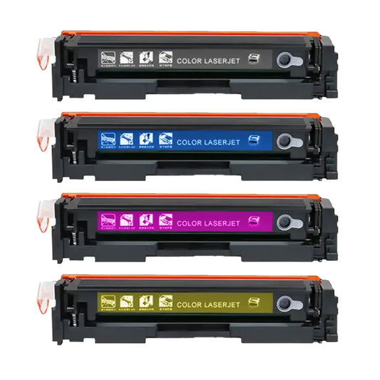 HP 206X Compatible High-Yield Toner Cartridges 4-Pack (With Chip)