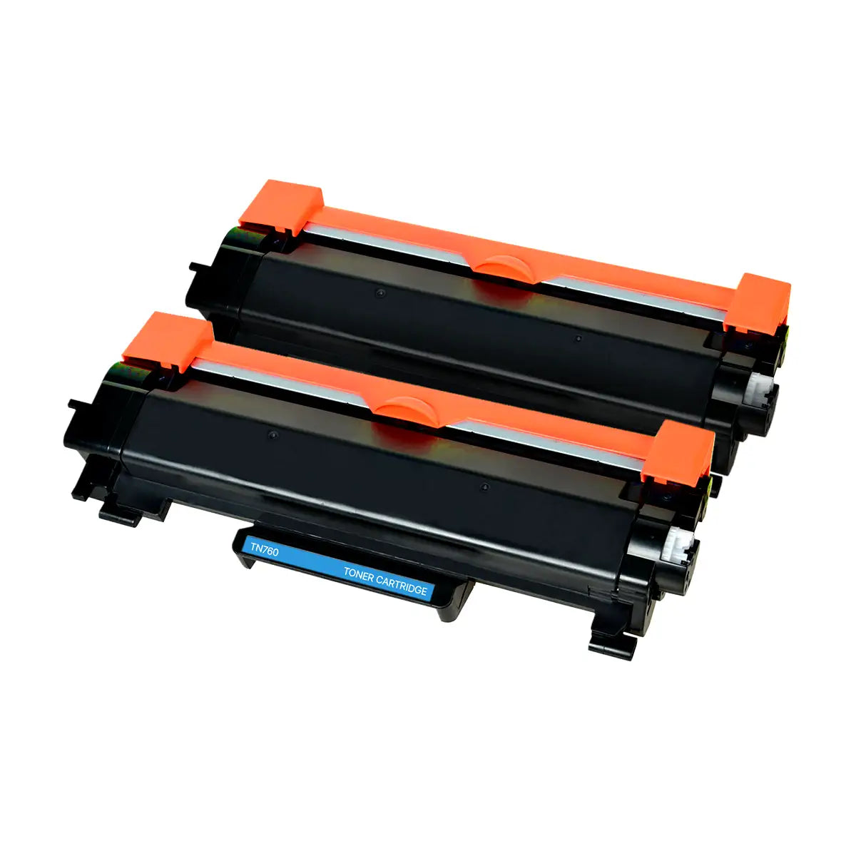 Brother TN760 / TN730 Black High-Yield Compatible Toner Twin-Pack