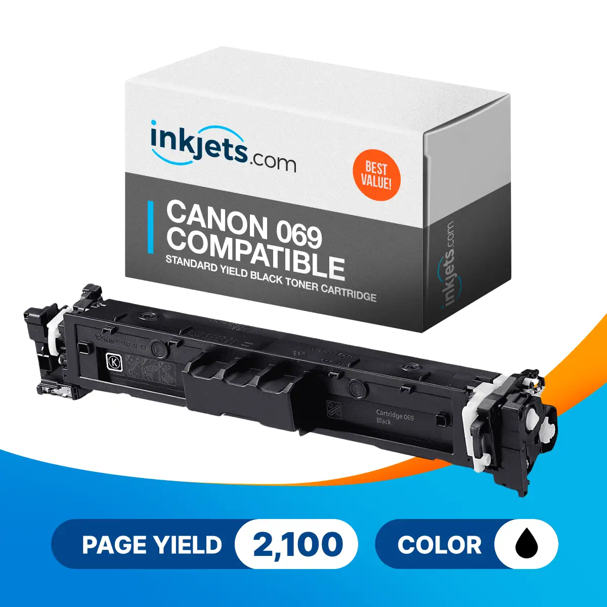 Compatible Canon 069 Standard Yield Black Toner Cartridge