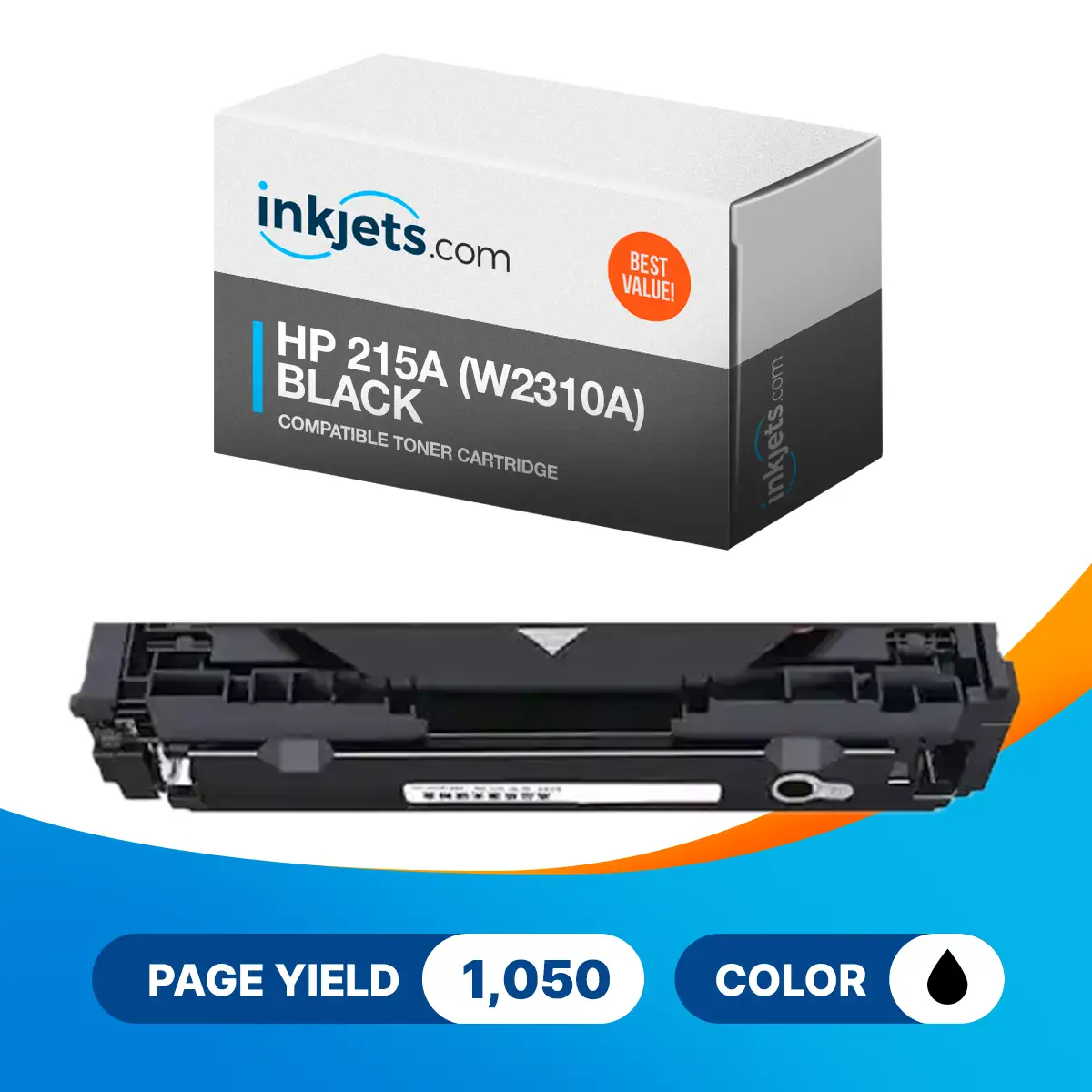 HP 215A (W2310A) Black Compatible Toner Cartridge