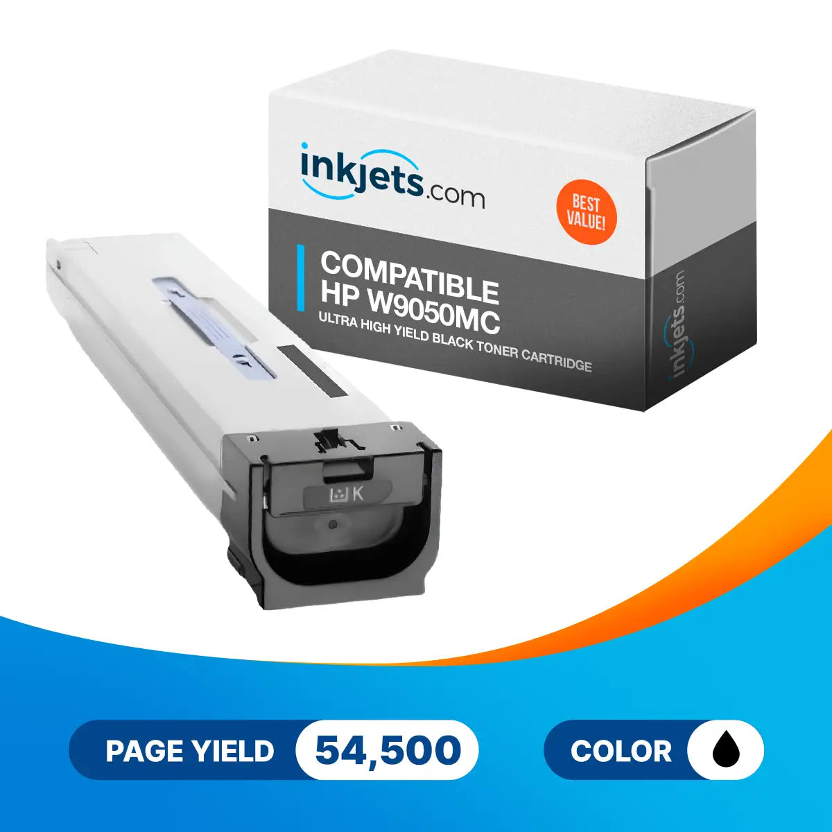 Compatible HP W9050MC Ultra High Yield Black Toner Cartridge
