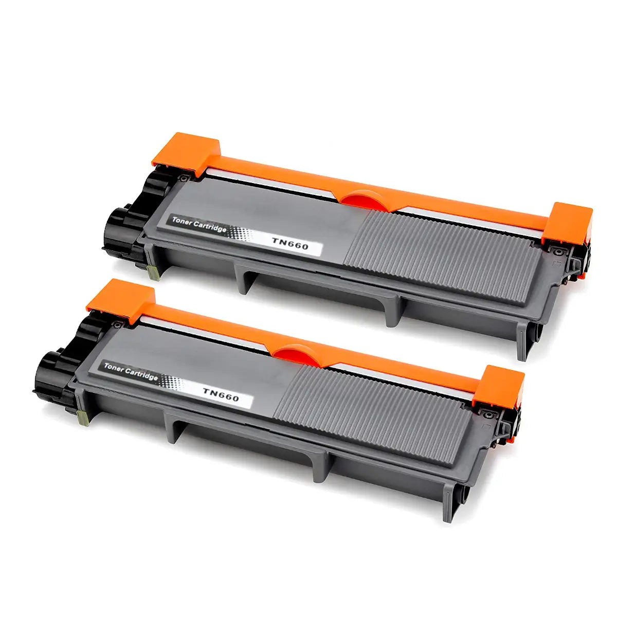 Brother TN660 (Replaces TN630) Black High-Yield Compatible Toner Cartridge Twin Pack
