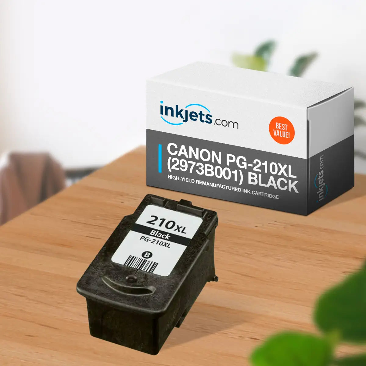 Canon PG-210XL (2973B001) Black High-Yield Remanufactured Ink Cartridge