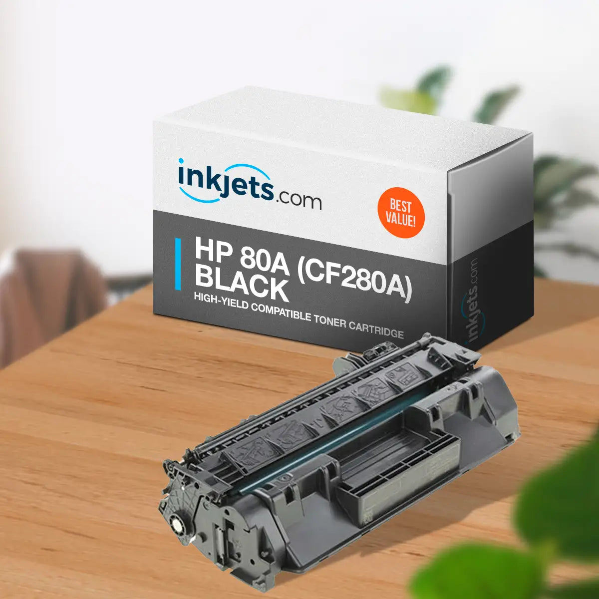 HP 80A (CF280A) Black Compatible Toner Cartridge