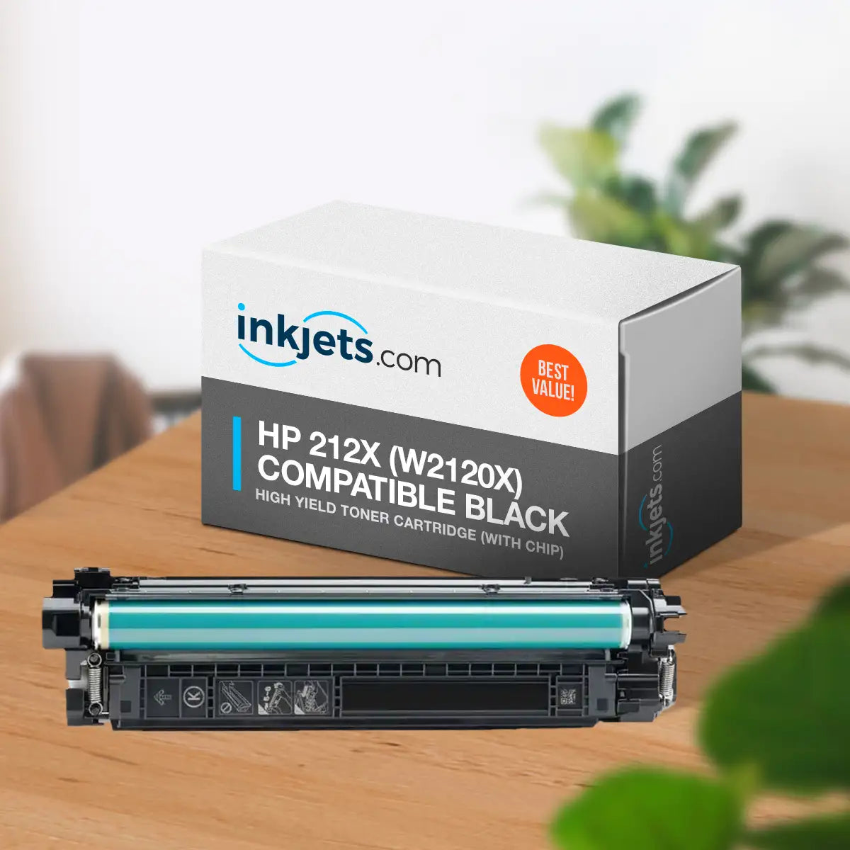 HP 212X (W2120X) Compatible Black High Yield Toner Cartridge (With Chip)