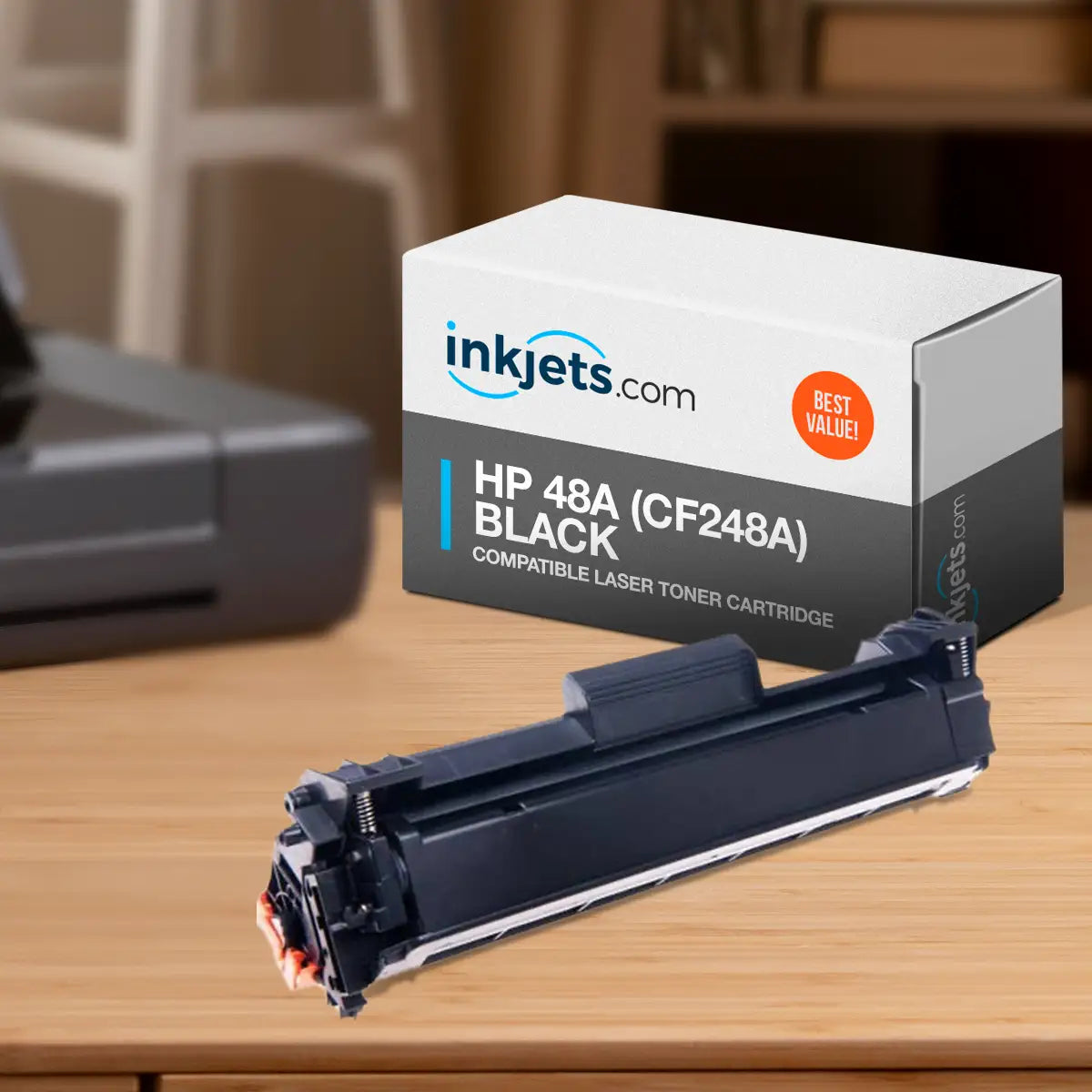 HP 48A (CF248A) Black Compatible Laser Toner Cartridge
