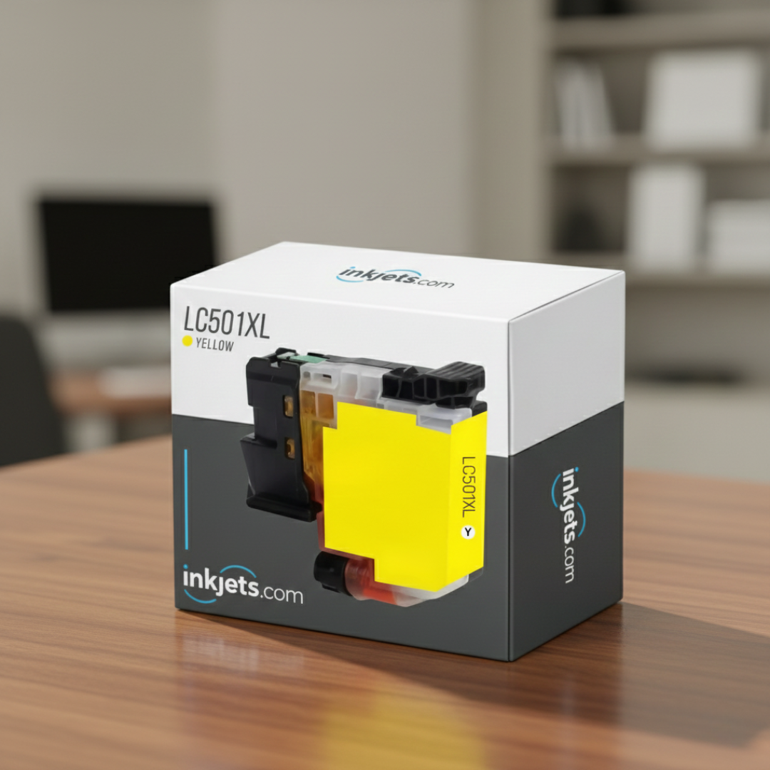 Brother LC501XLY Yellow High Yield Compatible Ink Cartridge