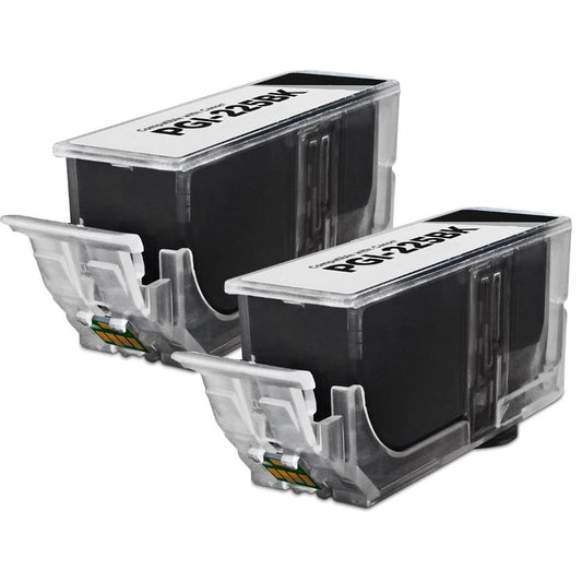Canon PGI-225BK (4530B001) Pigment Black Compatible Ink Cartridge Twin Pack