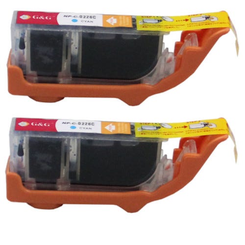 Canon CLI-226C (4547B001) Cyan Compatible Ink Cartridge Twin Pack