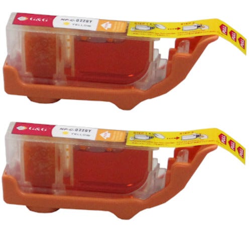Canon CLI-226Y (4549B001) Yellow Compatible Ink Cartridge Twin Pack