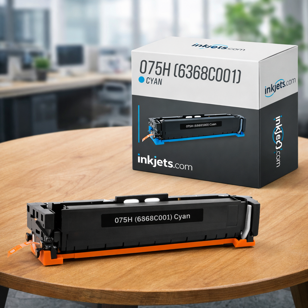 Canon 075H (6368C001) Cyan High-Yield Compatible Toner Cartridge