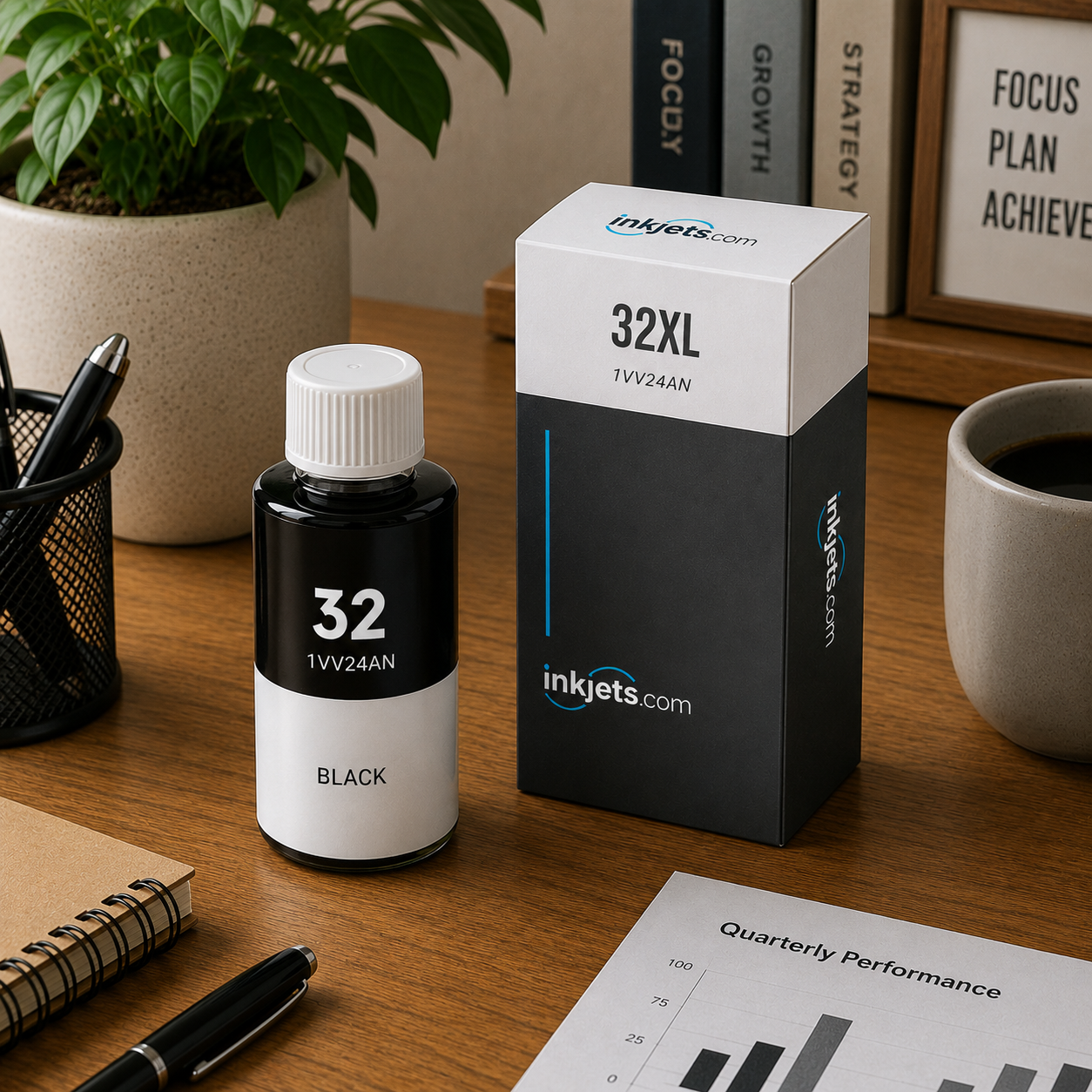 HP 32XL (1VV24AN) Black High Yield Compatible Ink Bottle