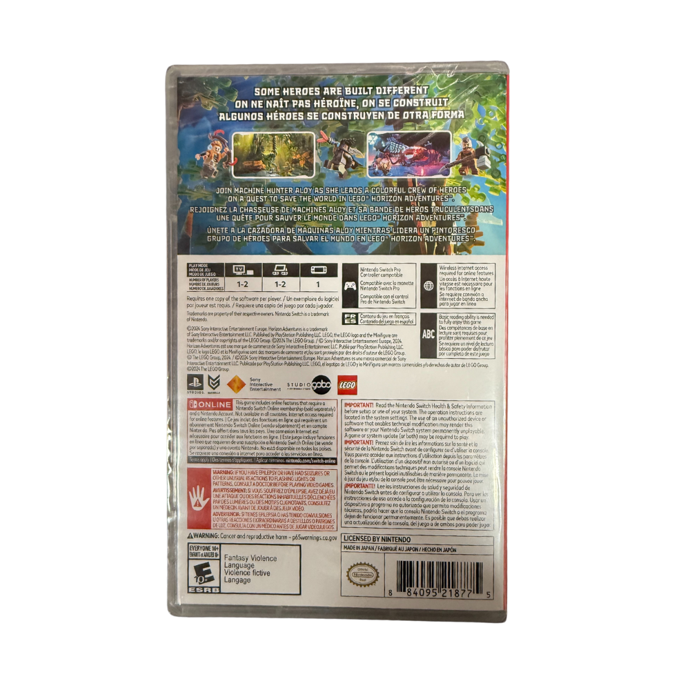 Nintendo Switch LEGO Horizon Adventures Video Game