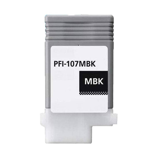 Canon PFI-107MBK (6704B001) Matte Black Compatible Ink Cartridge