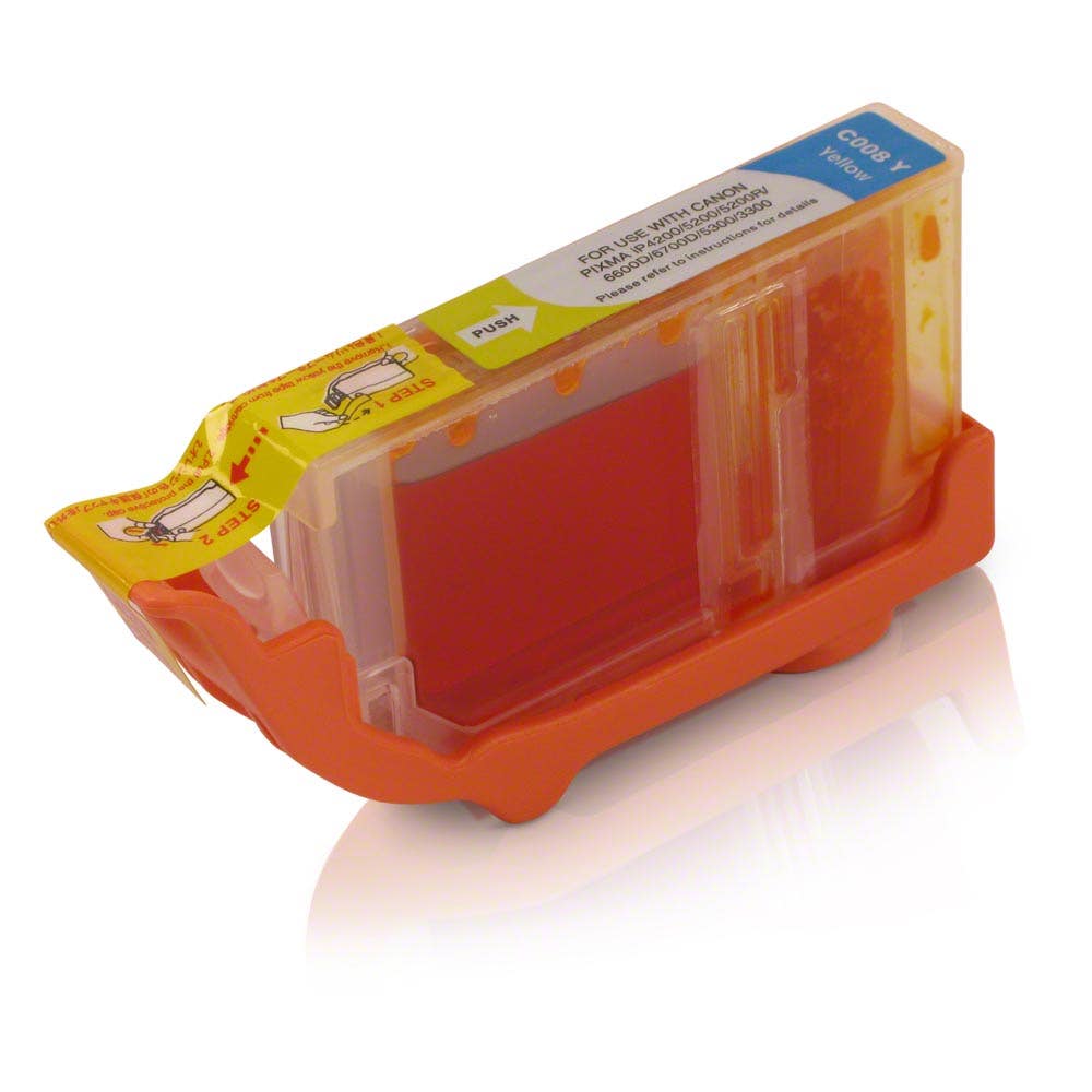 Canon CLI-8Y (0623B002) Yellow Compatible Ink Cartridge