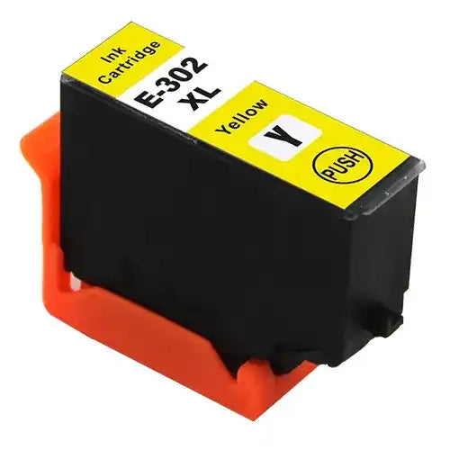 Epson 302XL (T302XL420) Yellow High-Yield Remanufactured Ink Cartridge