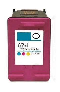 HP 62XL (C2P07AN) Color High-Yield Remanufactured Ink Cartridge