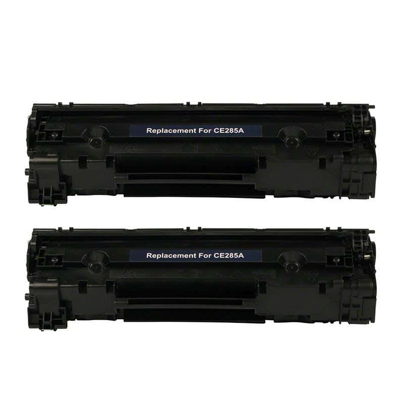 HP 85A (CE285A) Black Standard Compatible Toner Cartridge Twin Pack