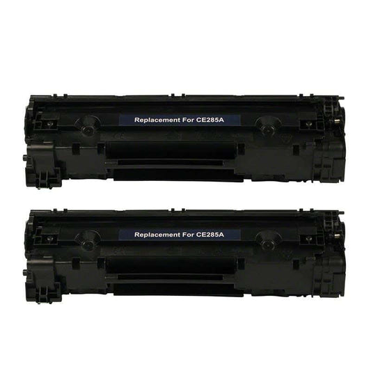 HP 85A (CE285A) Black Standard Compatible Toner Cartridge Twin Pack