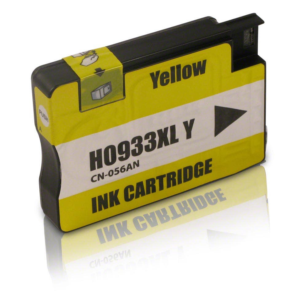 HP 933XL (CN056AN) Yellow High-Yield Remanufactured Ink Cartridge