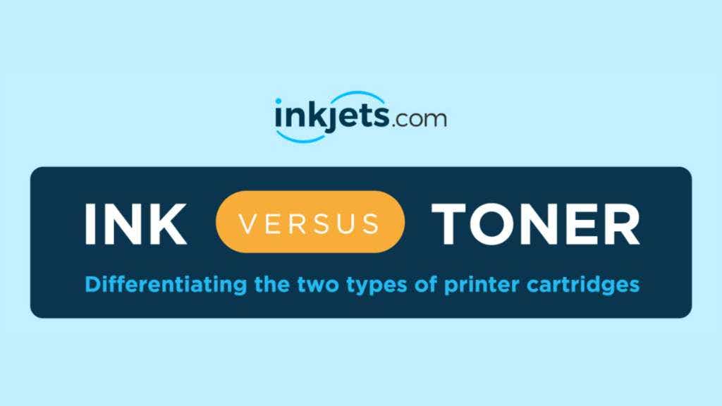 Ink versus Toner Infographic