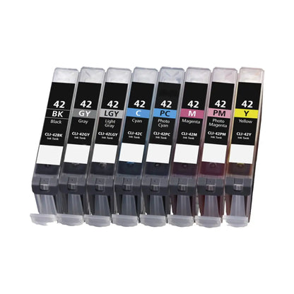 Canon CLI-42 Compatible Ink Cartridge 8-Pack Combo