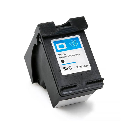 HP 63XL (F6U64AN) Black High-Yield Remanufactured Ink Cartridge