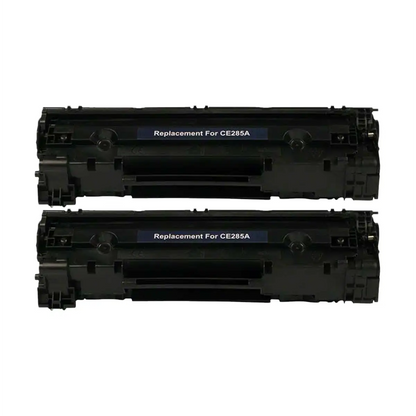 HP 85A (CE285A) Black Standard Compatible Toner Cartridge Twin Pack