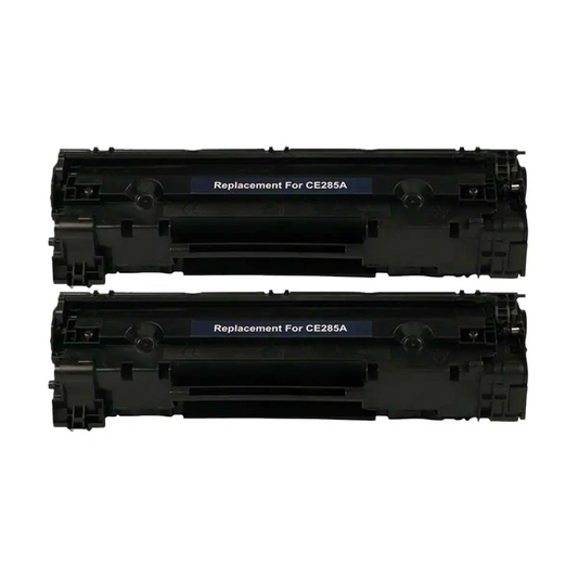 HP 85A (CE285A) Black Standard Compatible Toner Cartridge Twin Pack