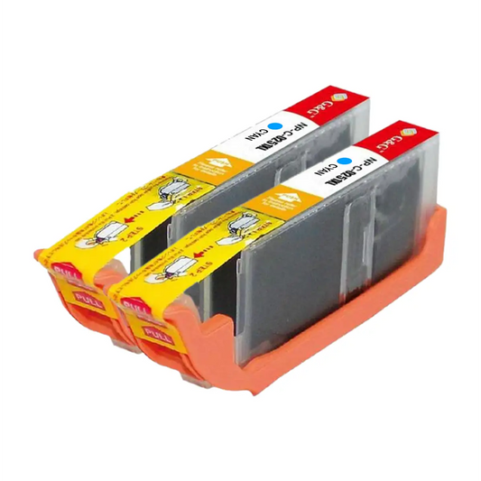 Canon CLI-251XL (6449B001) Cyan High-Yield Compatible Ink Cartridge Twin Pack