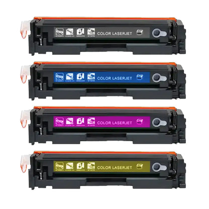 HP 206X Compatible High-Yield Toner Cartridges 4-Pack (With Chip)