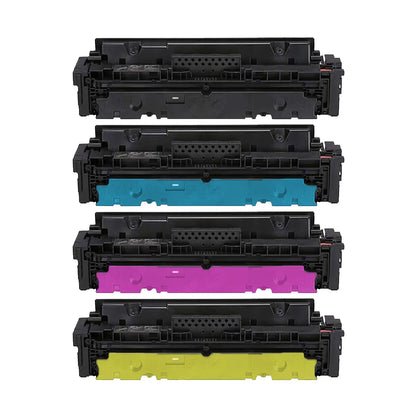 HP 414X High-Yield Compatible Toner Cartridge 4-Pack Combo (With Chip)