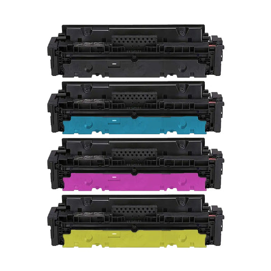 HP 414X High-Yield Compatible Toner Cartridge 4-Pack Combo (With Chip)