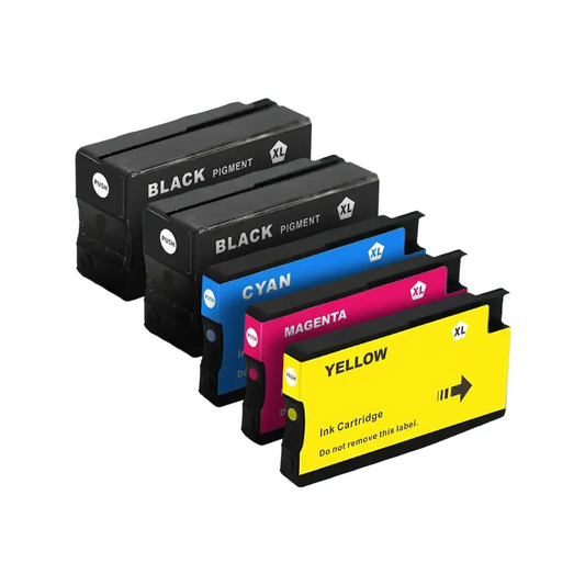 HP 962XL High-Yield Remanufactured Ink Cartridge 5-Pack Combo