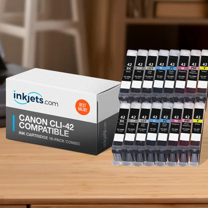 Canon CLI-42 Compatible Ink Cartridge 16-Pack Combo