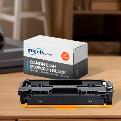 Canon 054H (3028C001) Black High-Yield Compatible Toner Cartridge