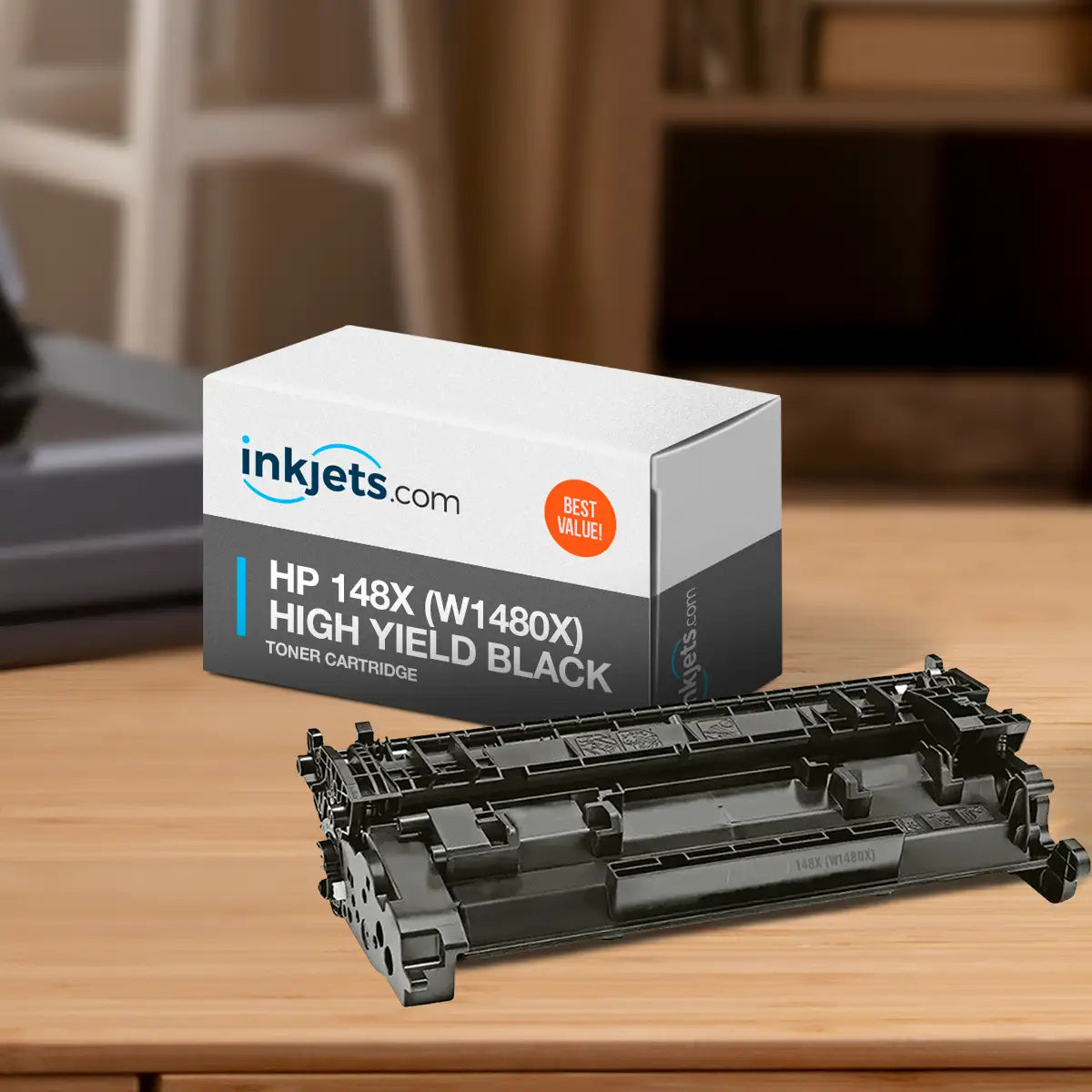 Compatible HP 148X (W1480X) High Yield Black Toner Cartridge
