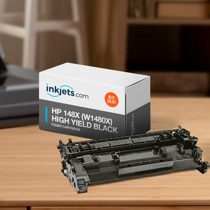 Compatible HP 148X (W1480X) High Yield Black Toner Cartridge