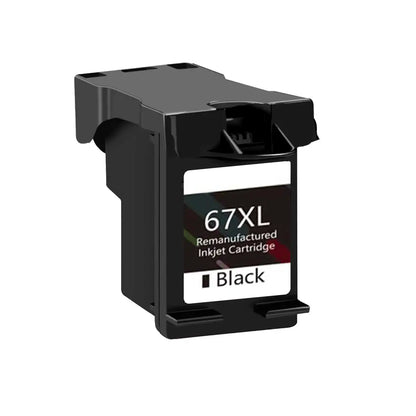 HP 67XL (3YM57AN) Black Remanufactured High Yield Ink Cartridge