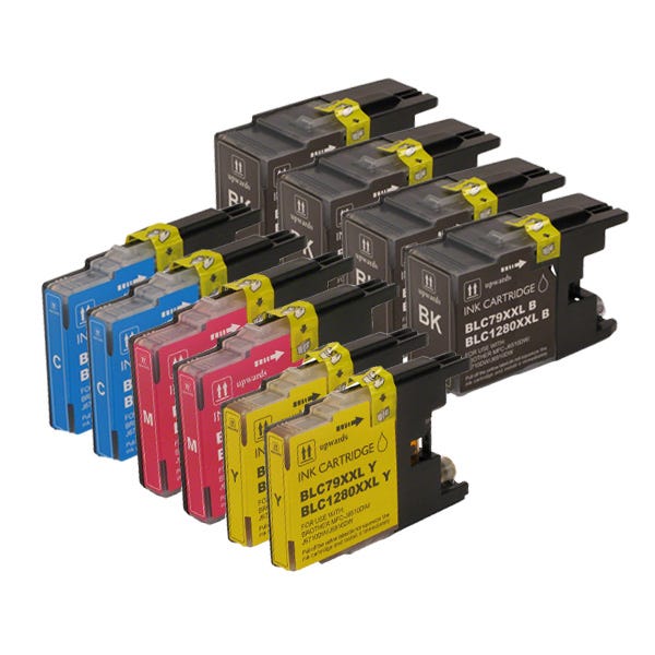 Brother LC79 Extra High-Yield Compatible Ink Cartridge 10-Pack Combo