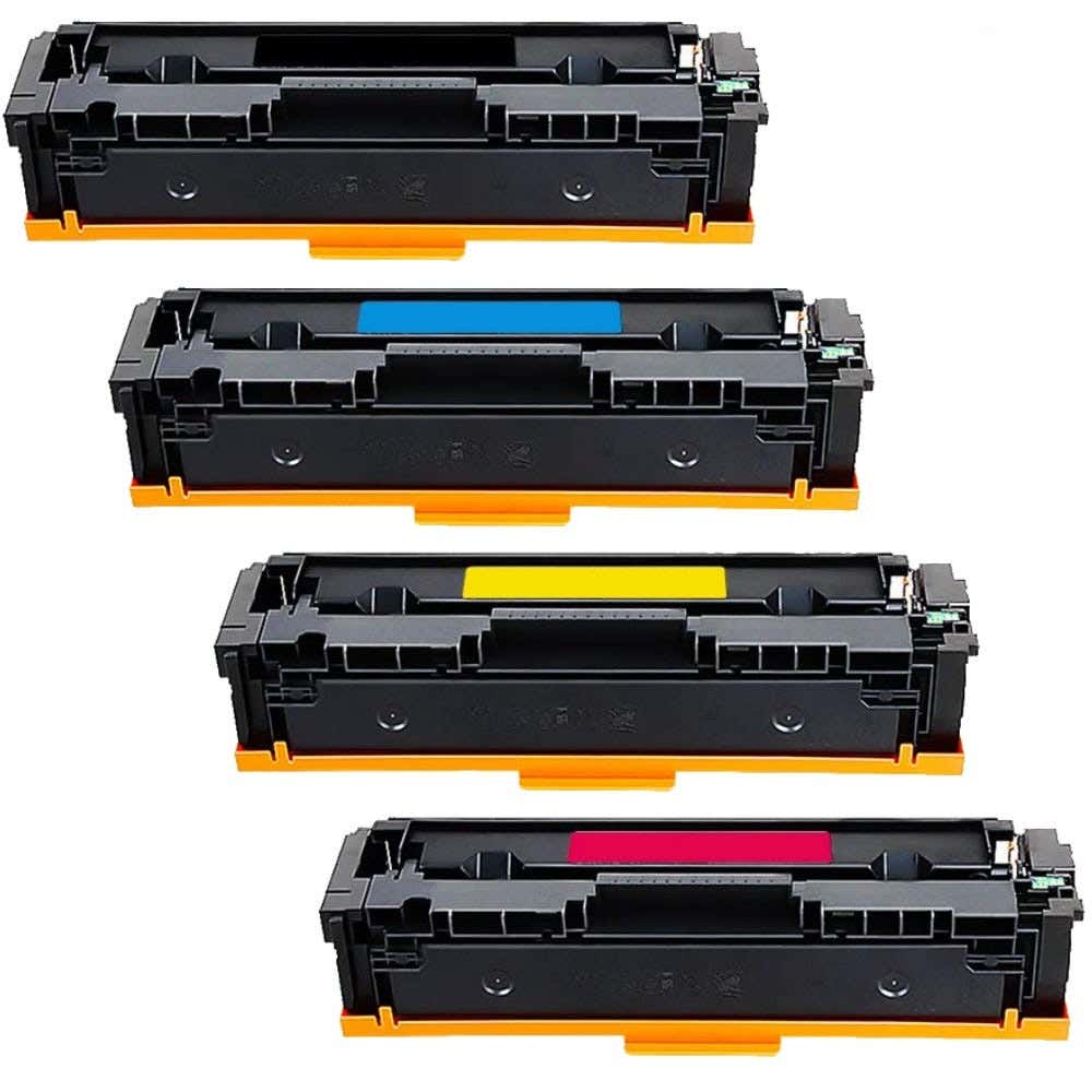 Canon 054H High-Yield Compatible Toner Cartridge 4-Pack Combo