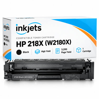 HP 218X (W2180X) Black High Yield Compatible Toner Cartridge