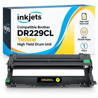 Compatible Brother DR229CL Yellow High Yield Drum Unit
