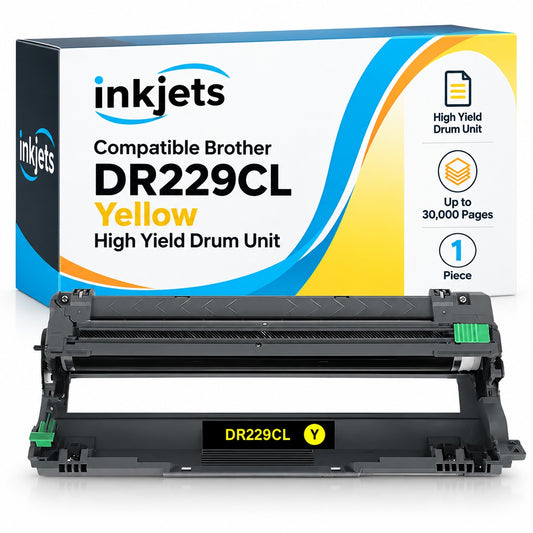 Compatible Brother DR229CL Yellow High Yield Drum Unit