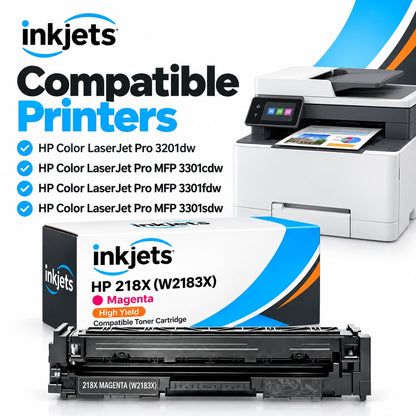 HP 218X (W2183X) Magenta High Yield Compatible Toner Cartridge